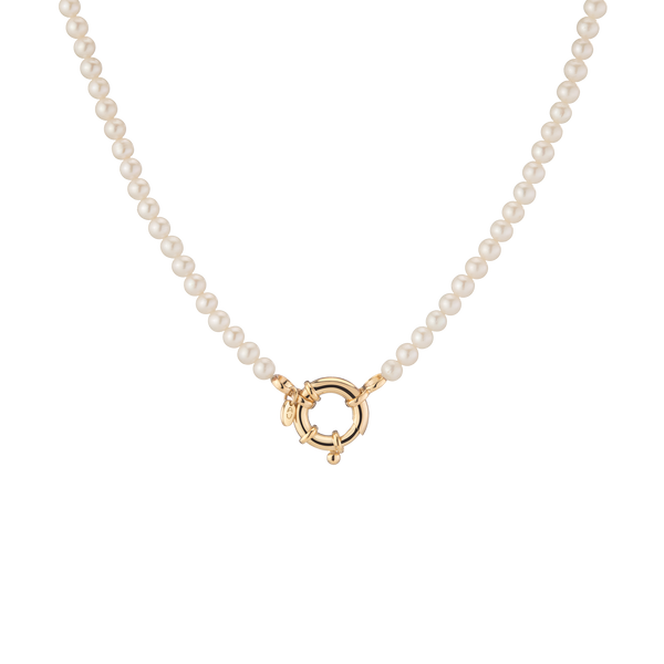 Pearl Aura Beaded Necklace