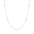 Organic Pearl Station Necklace