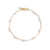 Classic Pearl Station Bracelet