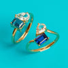 Toi et Moi Gemstone Heirloom Ring