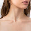 Medium Diamond Bezel Necklace
