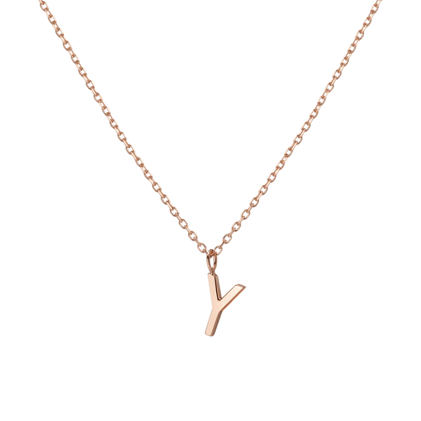Classic Gold Letter Necklace