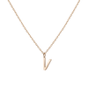 Classic Gold Letter Necklace