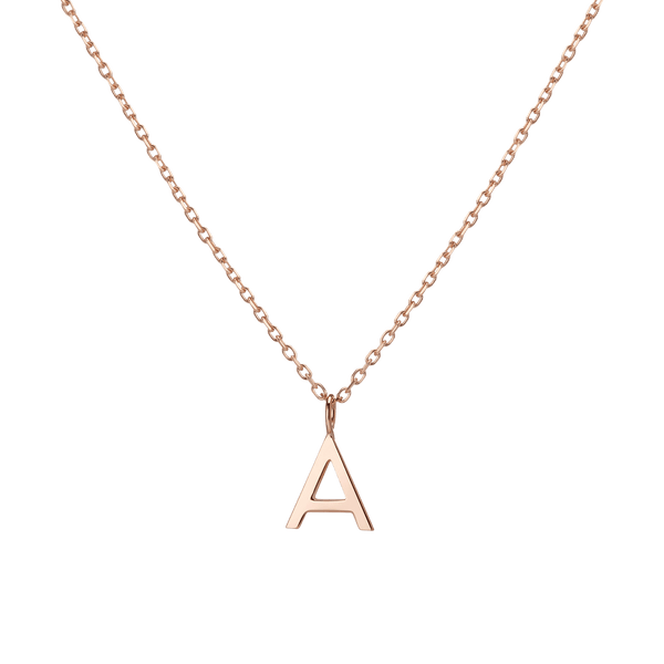 Classic Gold Letter Necklace