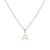 Classic Gold Letter Necklace