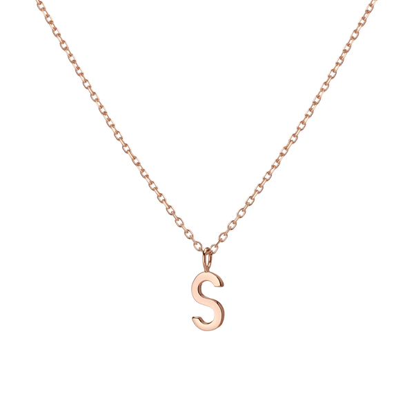Classic Gold Letter Necklace