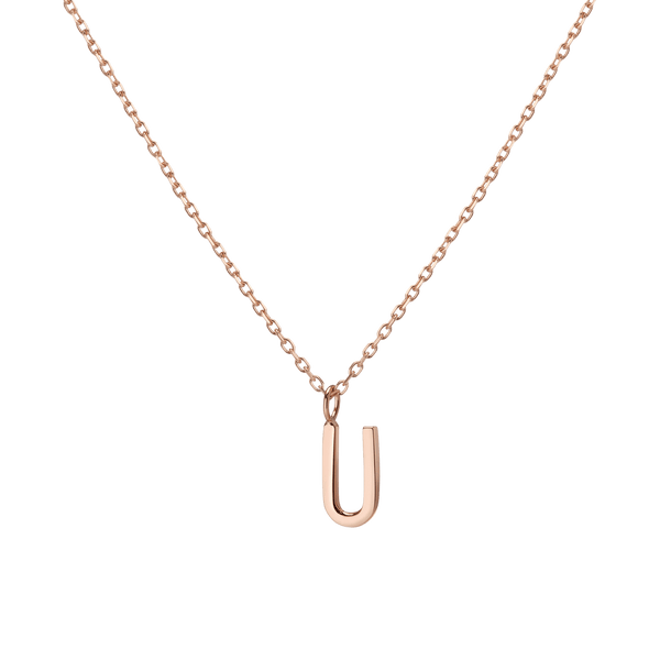 Classic Gold Letter Necklace