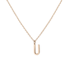 Classic Gold Letter Necklace