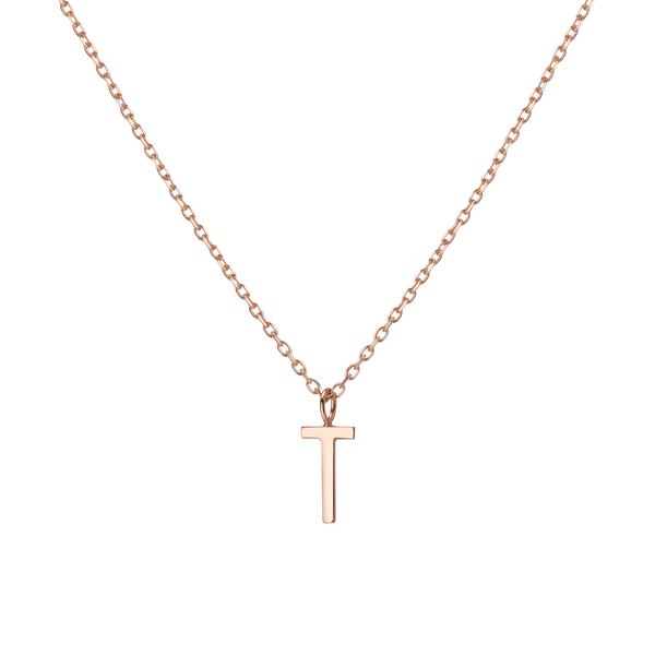 Classic Gold Letter Necklace