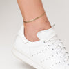 Large Gold Curb Chain Anklet