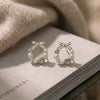 Crystal Bow Earrings