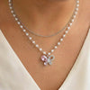 Double Layer Butterfly Pendant