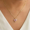 Aurora Heart Pendant