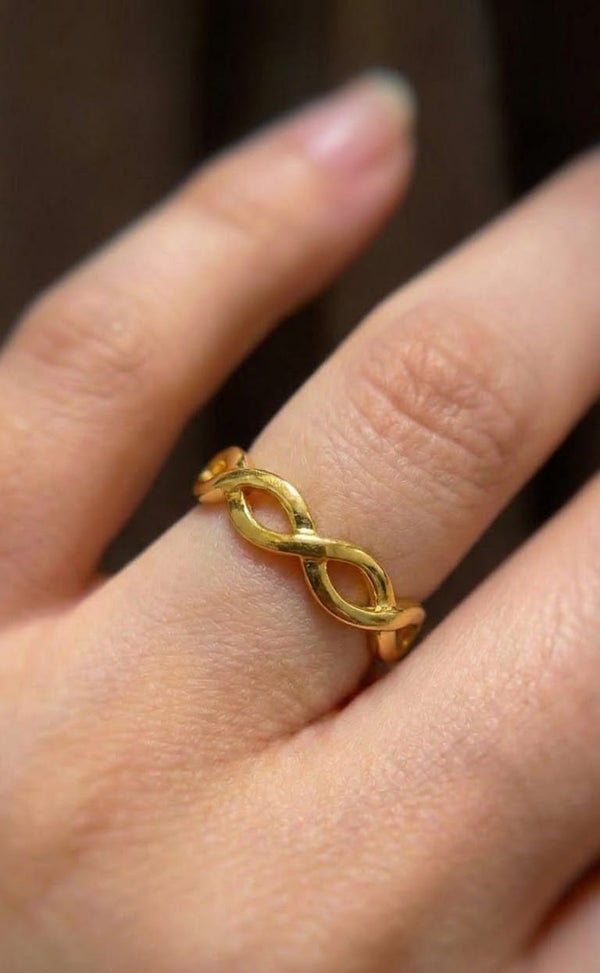 Golden Entwine Ring