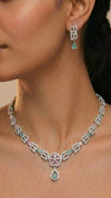 Loop Crystal Necklace