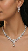 Loop Crystal Necklace