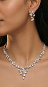 Floral Crystal Necklace