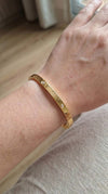 Pearl Minimal Kada Bracelet