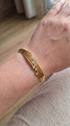 Crystal Line Kada Bracelet