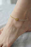 Golden Knot Anklet