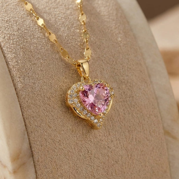 Aurora Heart Pendant