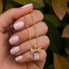 Beaded Bow Pendant