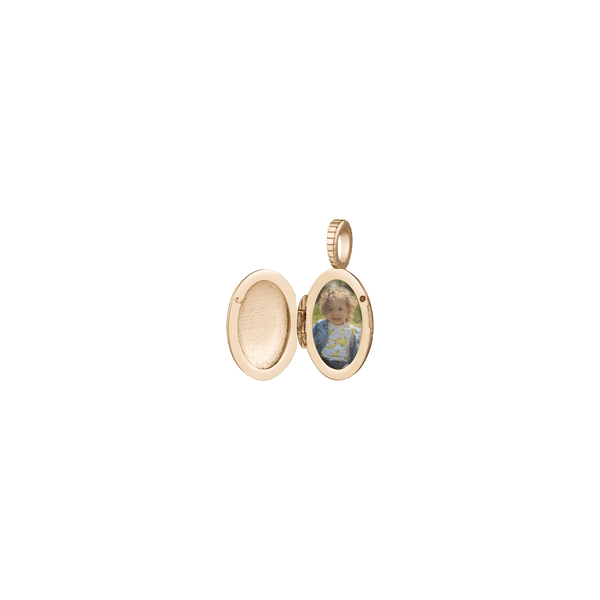 Solid Gold Locket Pendant