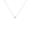 Mini Diamond Bezel Necklace