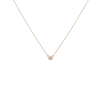 Mini Diamond Bezel Necklace