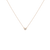 Mini Diamond Bezel Necklace