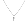 Classic Diamond Letter Necklace