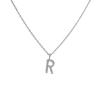 Classic Diamond Letter Necklace