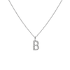 Classic Diamond Letter Necklace
