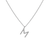 Classic Diamond Letter Necklace
