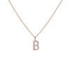 Classic Diamond Letter Necklace