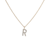 Classic Diamond Letter Necklace