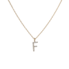 Classic Diamond Letter Necklace