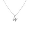 Classic Diamond Letter Necklace