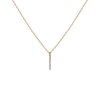Classic Diamond Letter Necklace