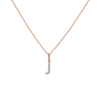 Classic Diamond Letter Necklace
