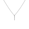 Classic Diamond Letter Necklace