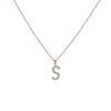 Classic Diamond Letter Necklace