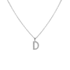 Classic Diamond Letter Necklace