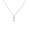 Classic Diamond Letter Necklace