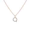 Classic Diamond Letter Necklace