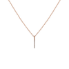 Classic Diamond Letter Necklace