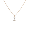 Classic Diamond Letter Necklace