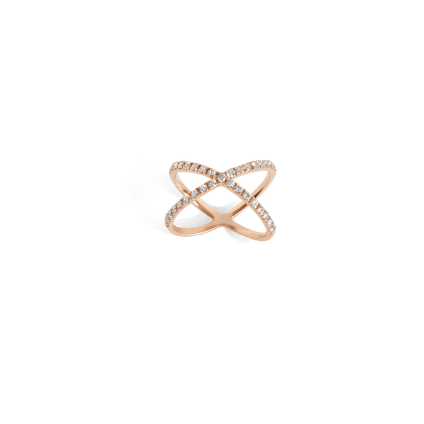 Diamond X Ring