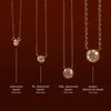 Medium Diamond Bezel Necklace