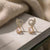 Swan Drop Earrings
